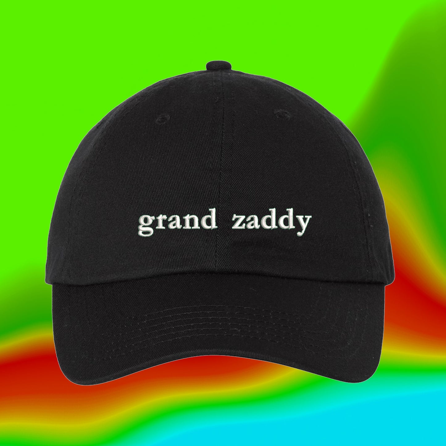 Grand Zaddy Hat | Fathers Day Hat | Daddy Hat | Gifts For Dad | Number One Dad | Custom Color Adjustable Embroidered Dad Hat