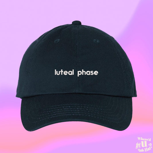 Luteal Phase Hat For Women Period Cramps Beach Patch Gift For Birthday Gift For Her Confidence Funny Hat