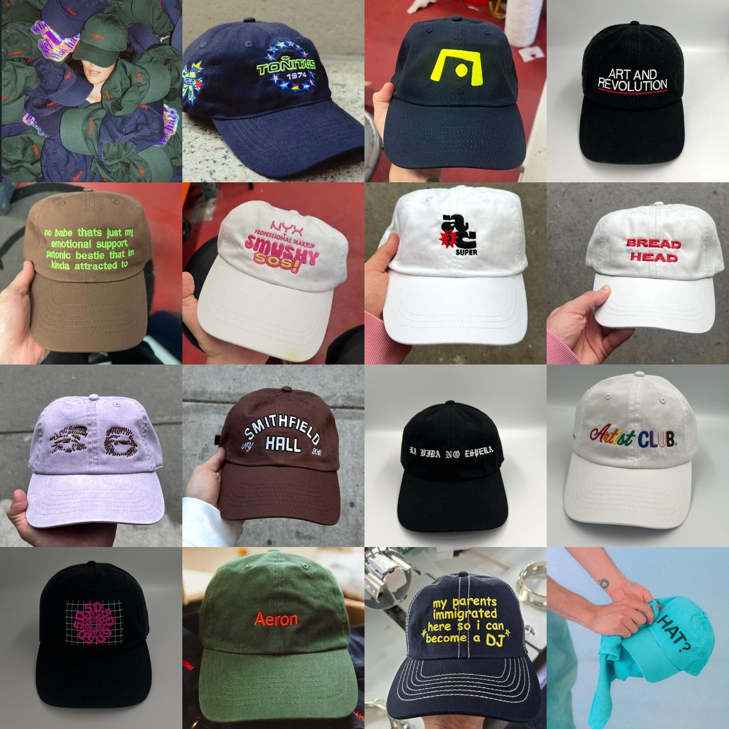 Bulk Custom Embroidered Hats | Custom Logos | Business Team Event Caps