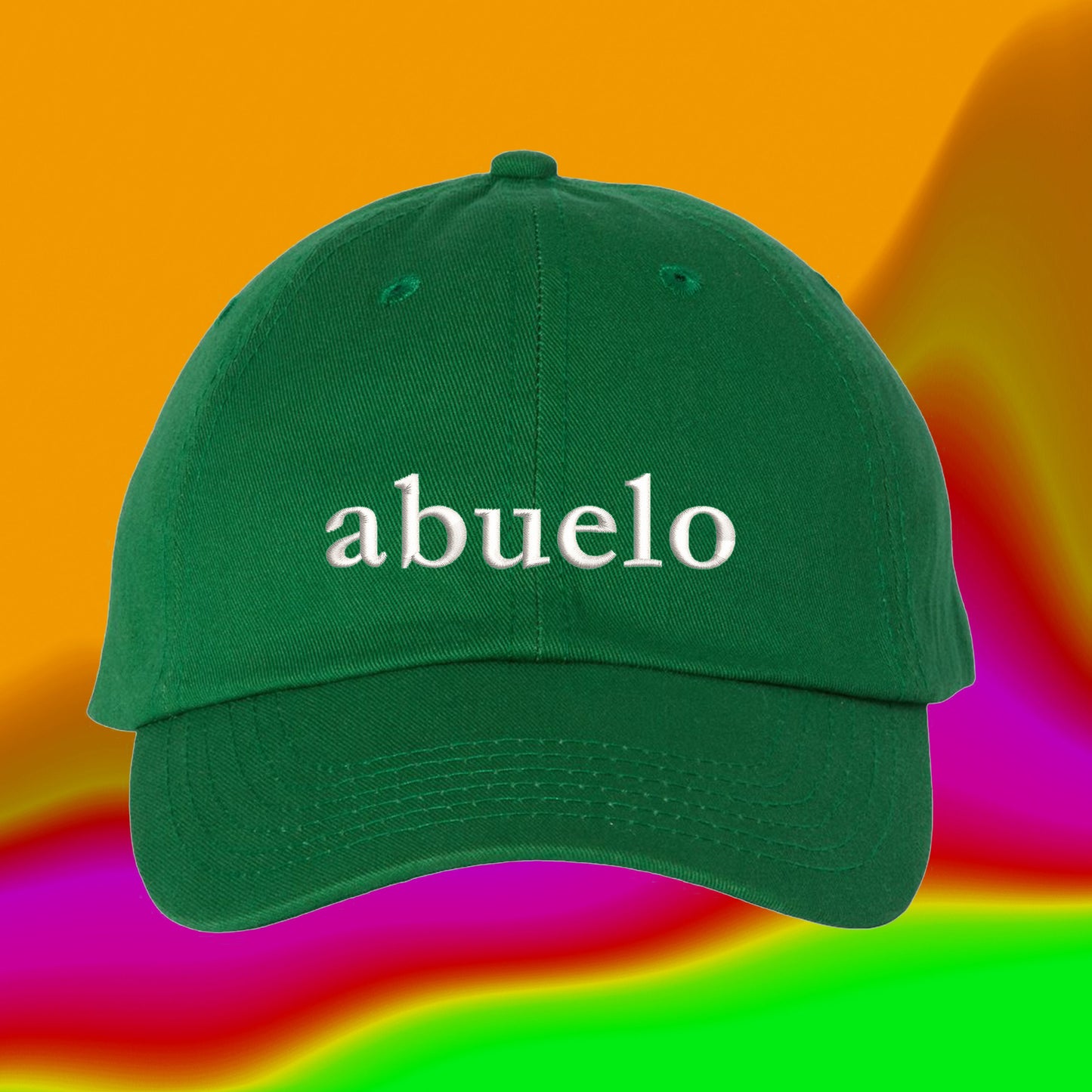 Abuelo Hat | Fathers Day | Latino Hispanic | Custom Color Adjustable Embroidered Dad Hat