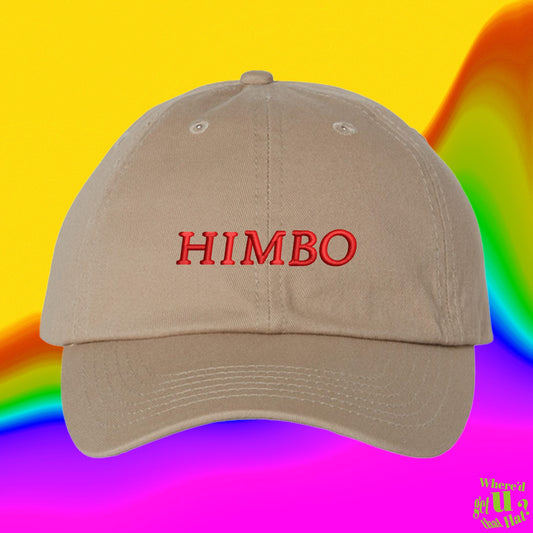 Himbo Hat | Custom Color Adjustable Embroidered Dad Hat