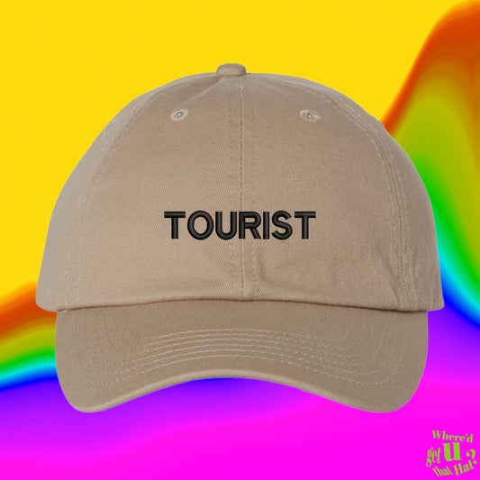 Tourist Hat | Cap Embroidered Cotton Adjustable Dad Hat