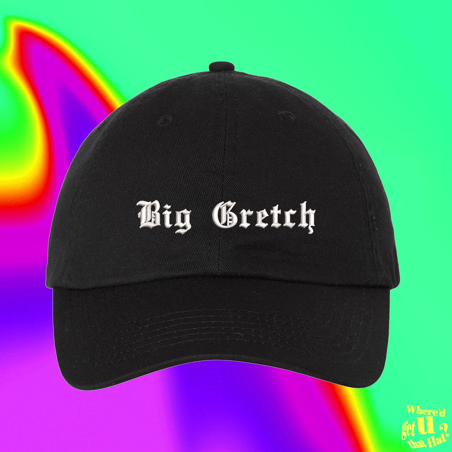 Big Gretch Hat |  Woman From Michigan |  Social Justice | Activist | Custom Color Adjustable Embroidered Dad Hat