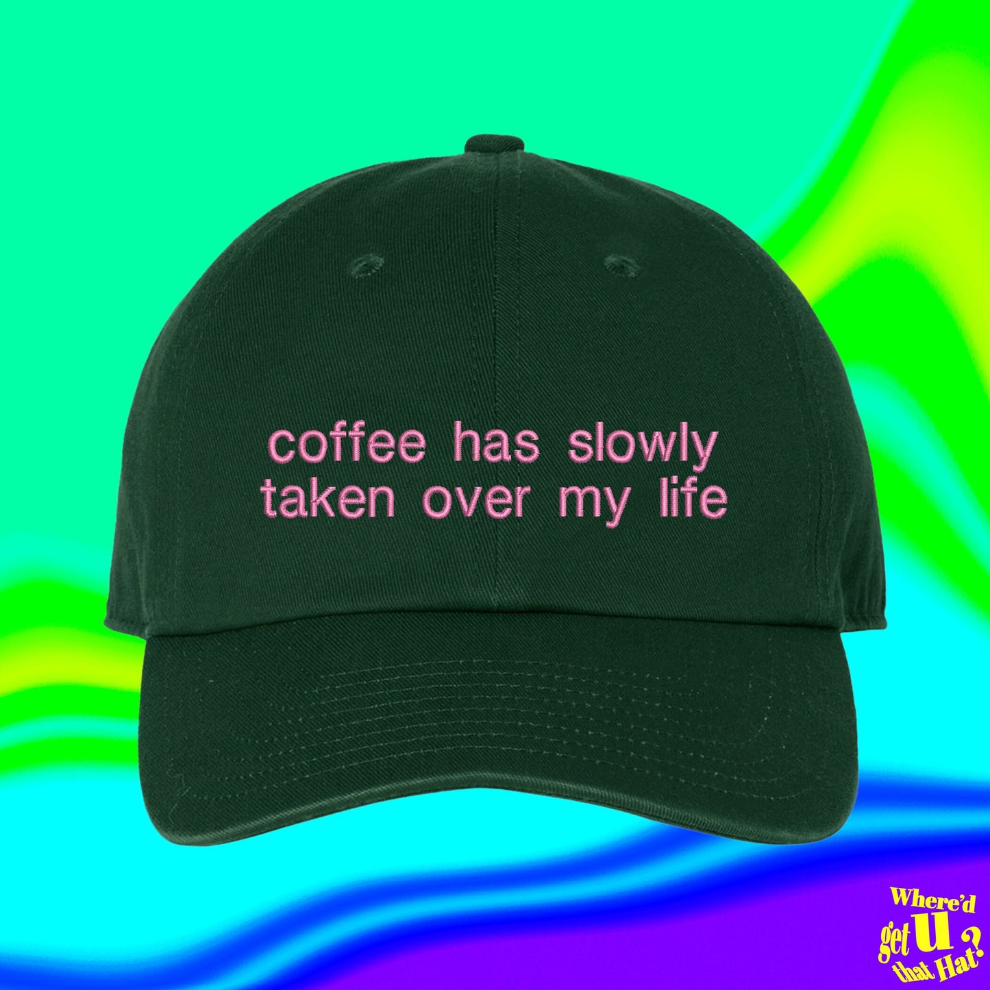 Coffee Had Slowly Taken Over My Life Hat | Coffee Gift | Coffee Lover Gifts