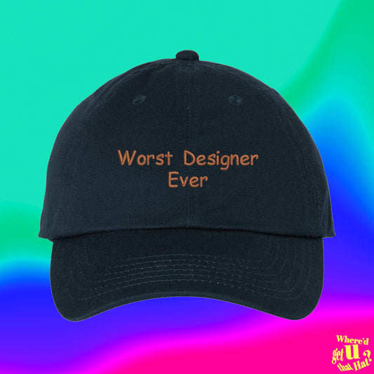 Best Designer Ever Hat | Graphic Artist | Engineering Student | Is My Passion | Student | Custom Color Adjustable Embroidered Dad Hat