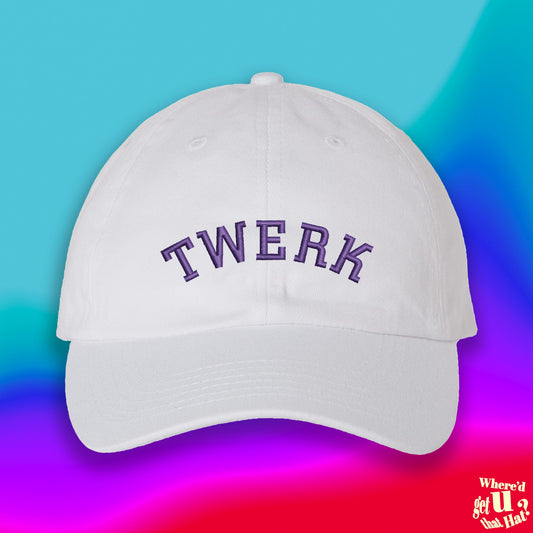 Twerk Hat | Boyfriend and Girlfriend | Funny Couple | Funny Spouse|  Custom Color Adjustable Embroidered Dad Hat