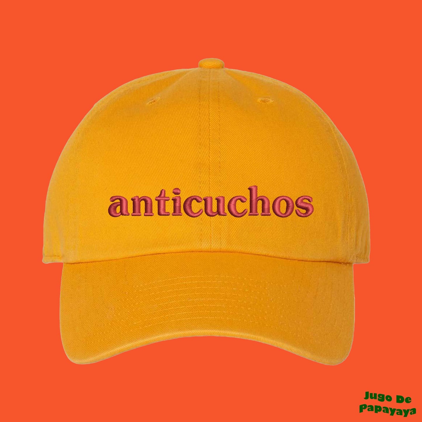 Anticuchos Hat | Peruvian Food | Latino America | Embroidered Dad Hat